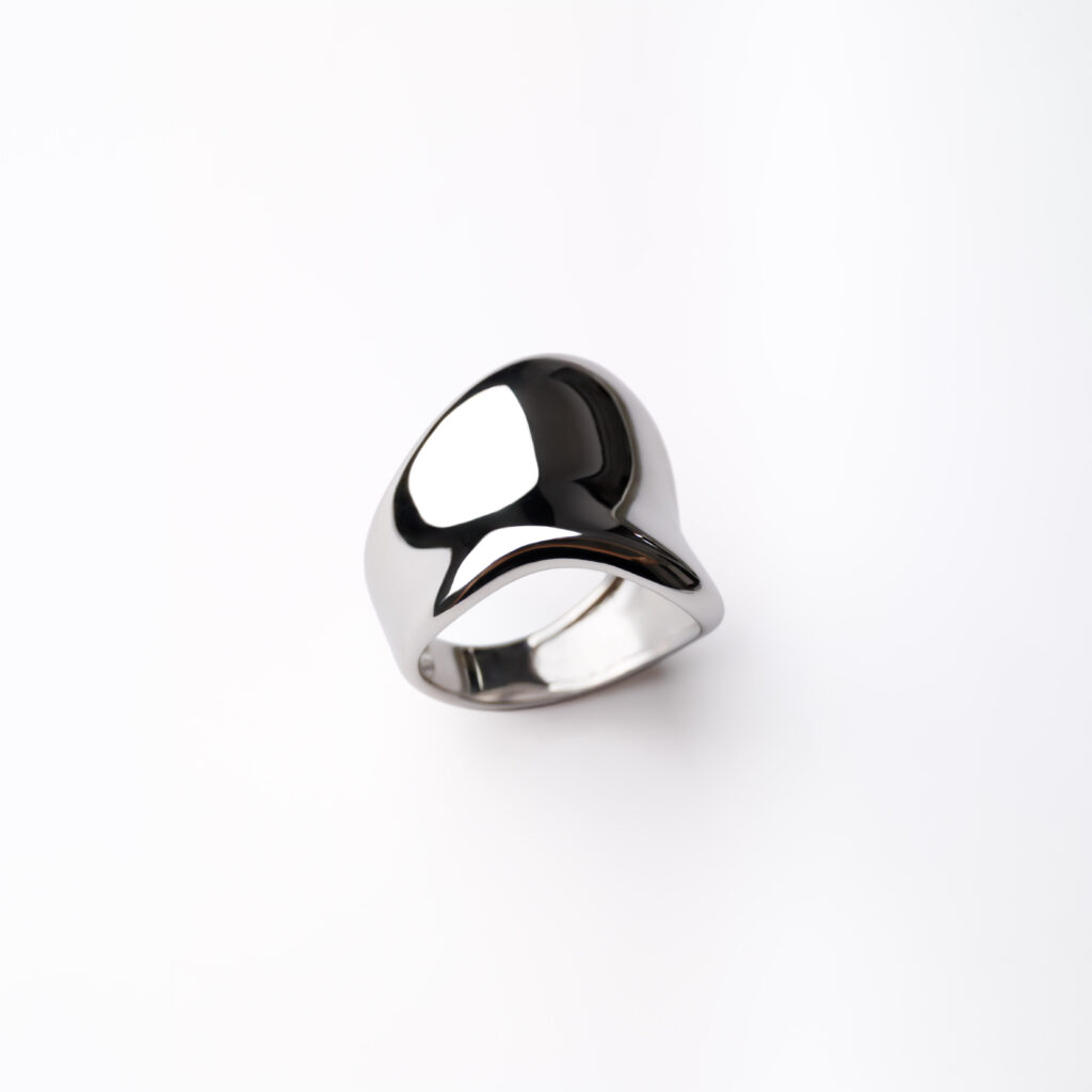 Grosse bague vague Isadora Boutique argent 925